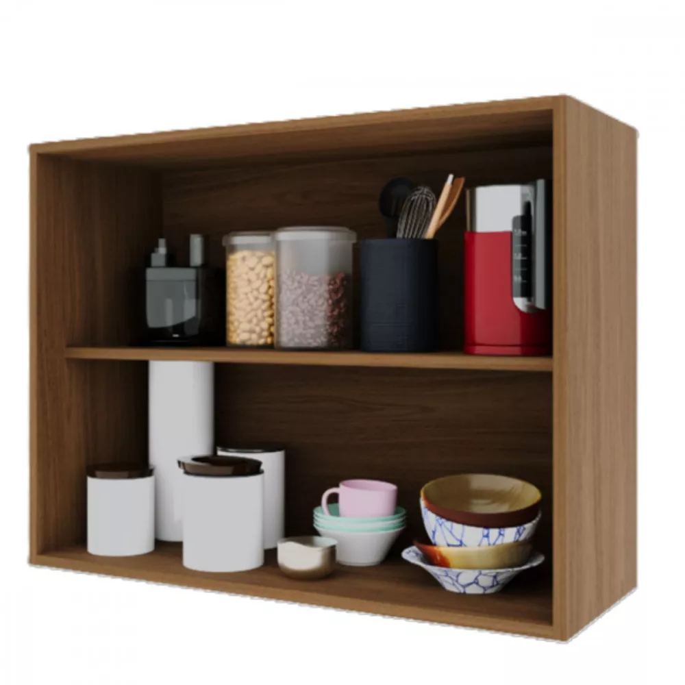 Armário Cozinha Paris 2 Portas Indekes