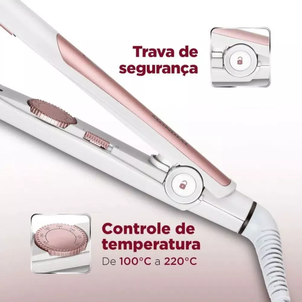 Image 3 of 6 of Prancha Alisadora Mondial Line White P-50