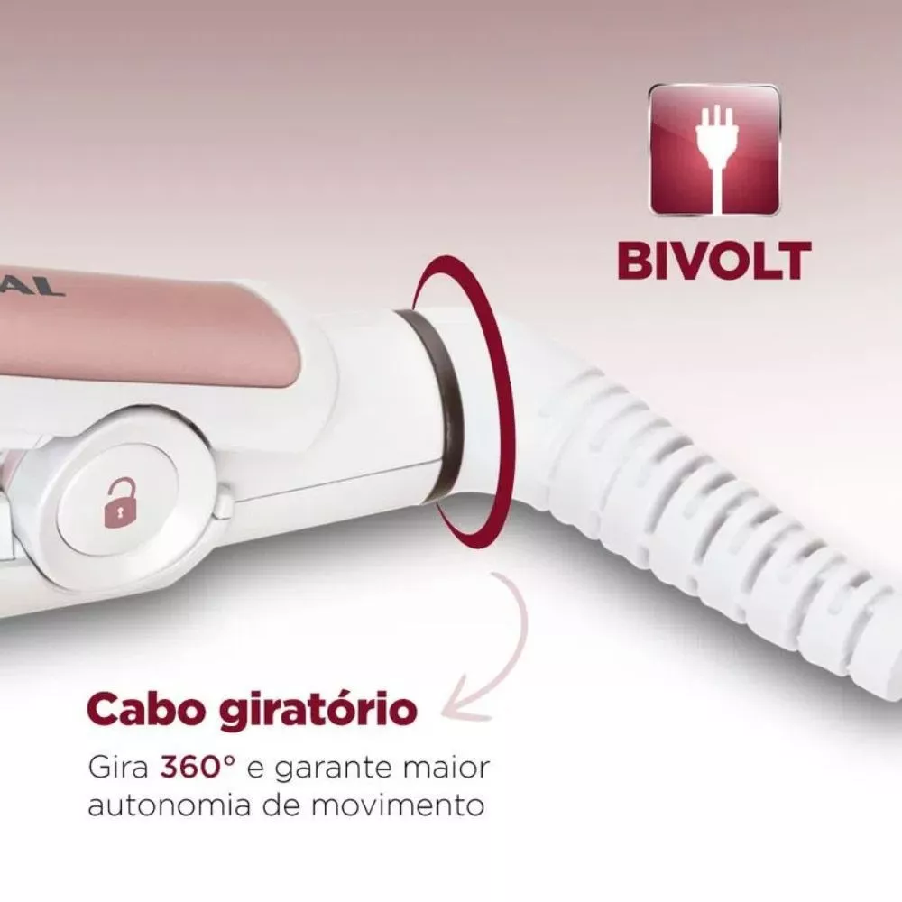 Image 4 of 6 of Prancha Alisadora Mondial Line White P-50