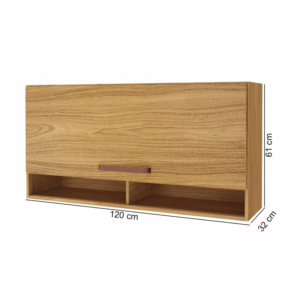 Armário Indekes Monza 1 Porta Basico 120cm