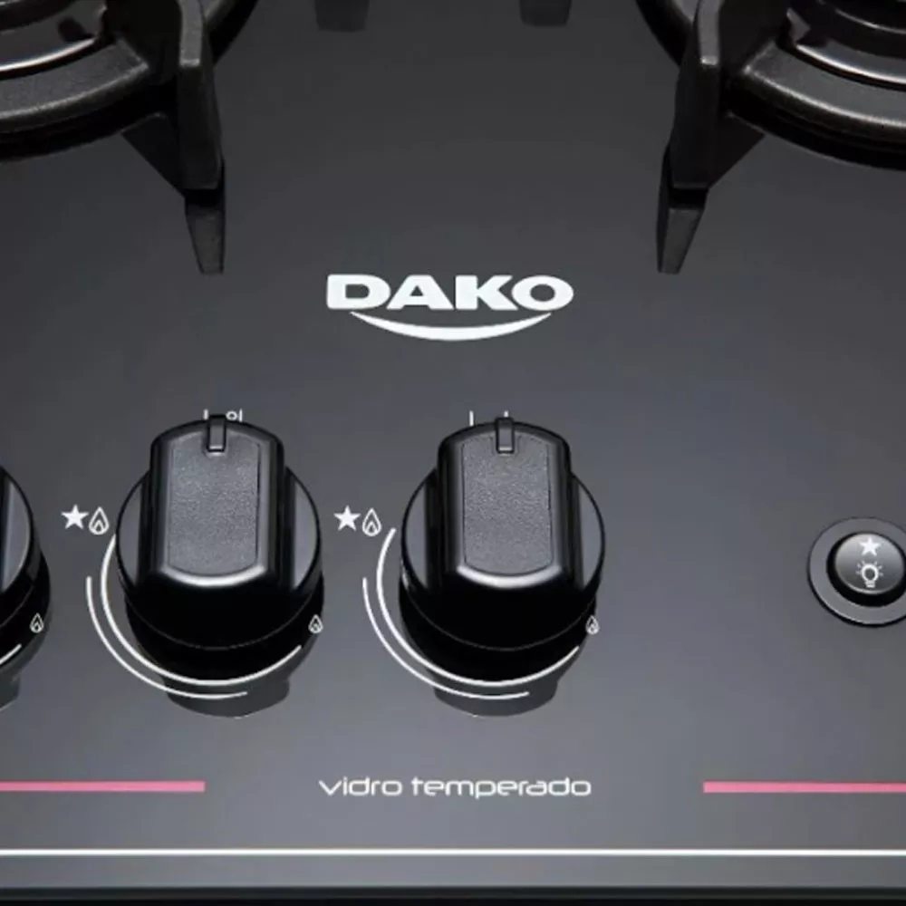 Image 7 of 8 of Fogão de Piso Dako 5 Bocas Acendimento Automático Magister