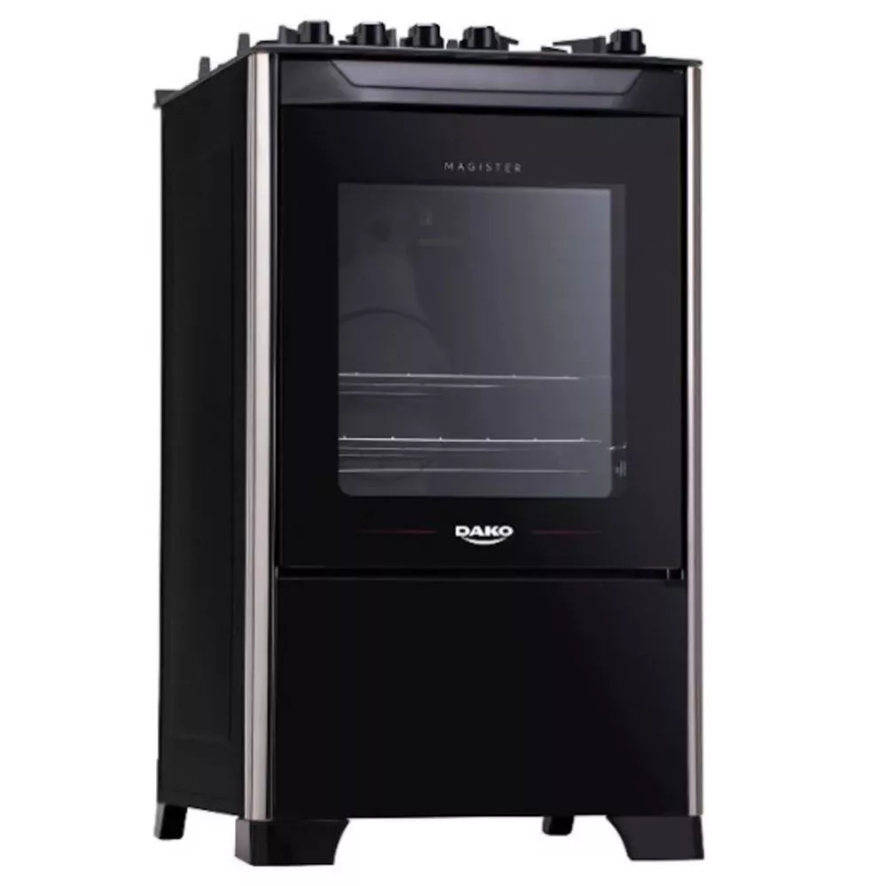 Fogão de Piso Dako 4 Bocas Acendimento Automático Magister