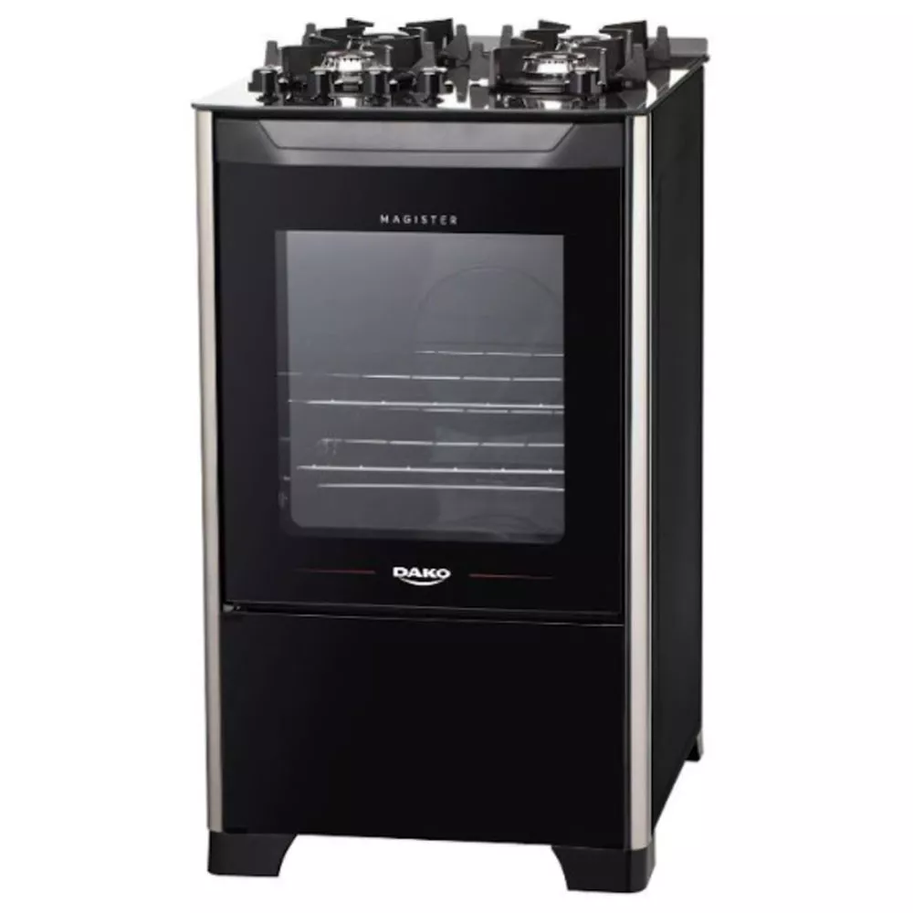 Fogão de Piso Dako 4 Bocas Acendimento Automático Magister