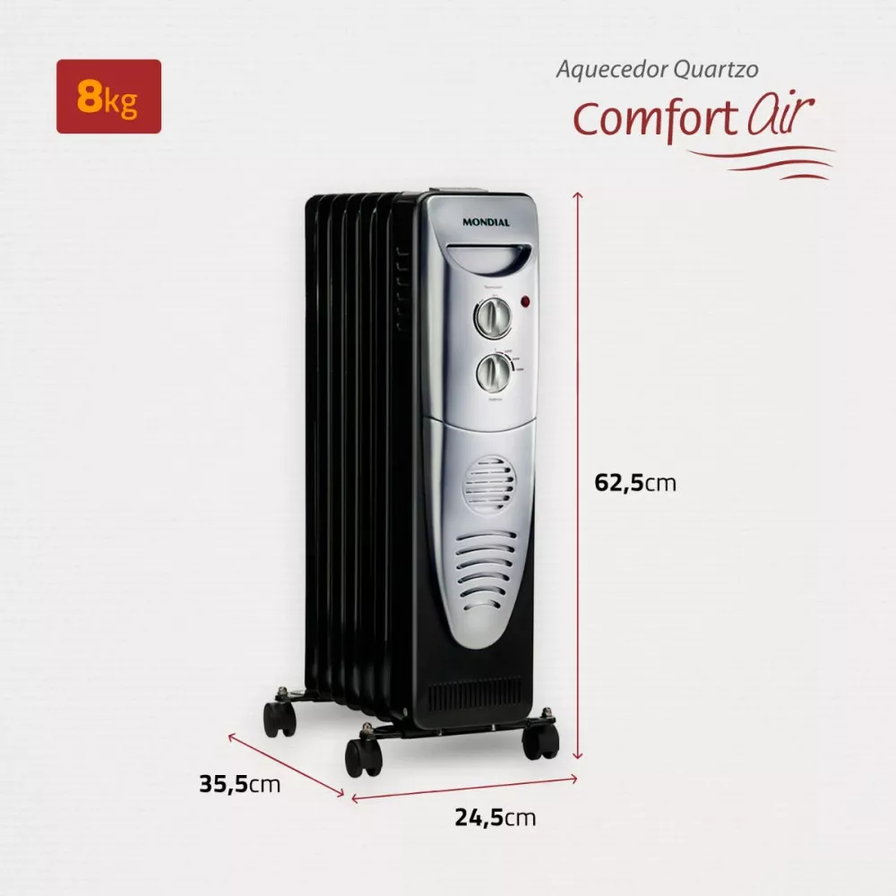 Aquecedor a Óleo Mondial  A-06