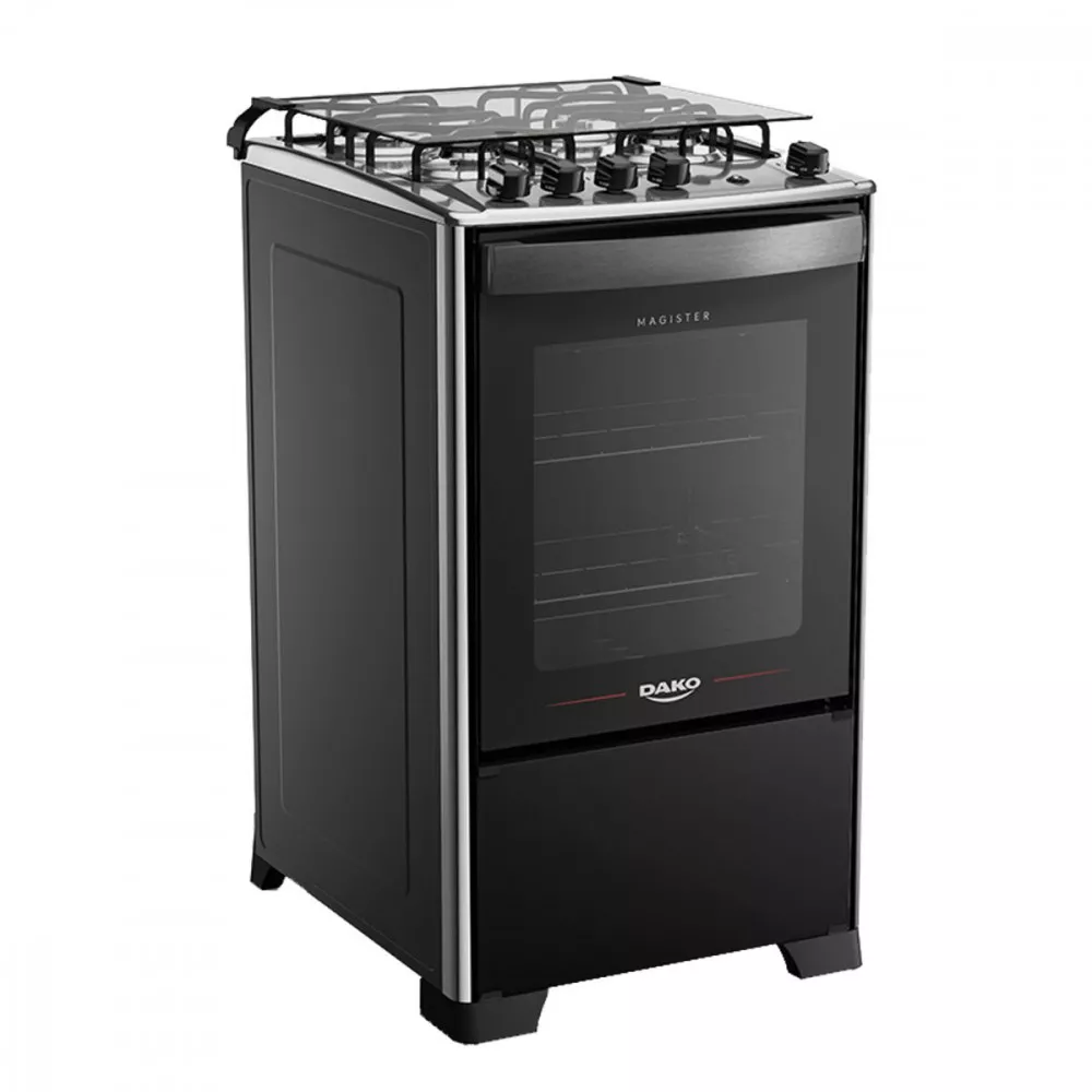 Image 2 of 6 of Fogão 4 Bocas com Mesa Inox Dako Magister
