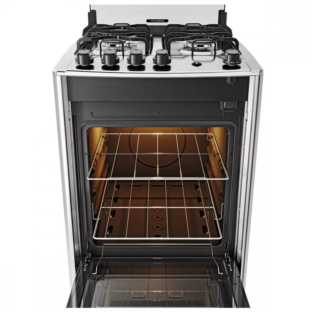 Image 4 of 6 of Fogão 4 Bocas com Mesa Inox Dako Magister