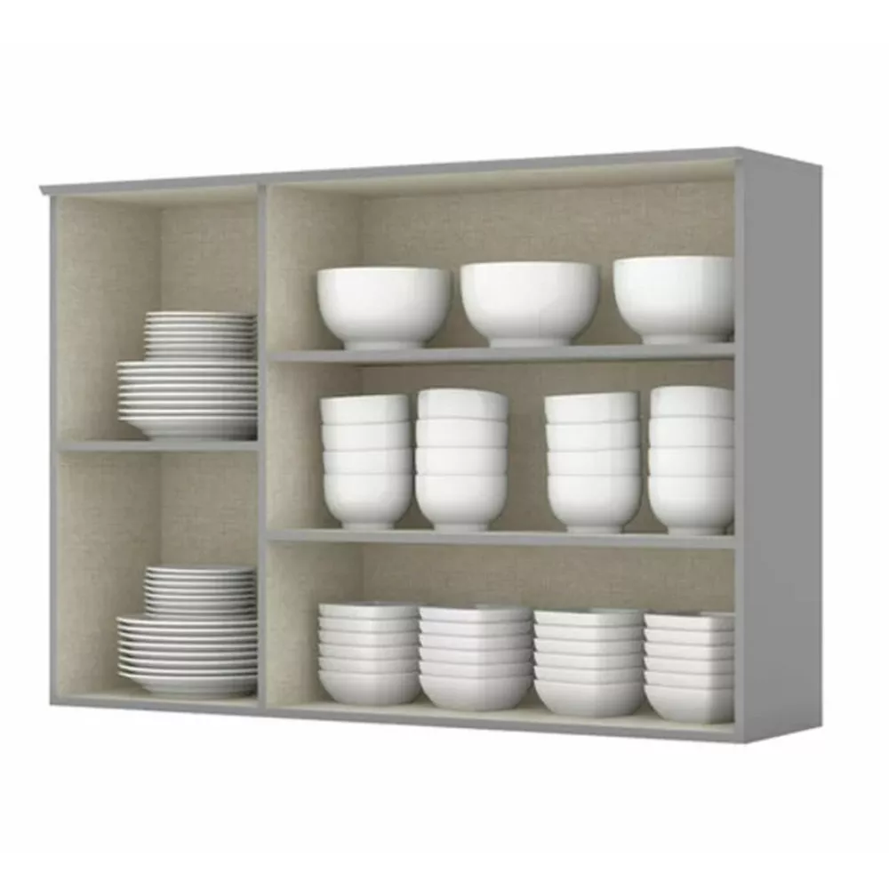 Armário de Cozinha Henn Americana 3 Portas 120 cm C352-05