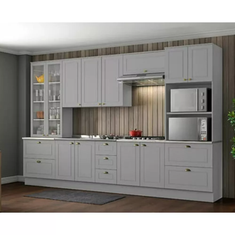 Armário de Cozinha Henn Americana 3 Portas 120 cm C352-05