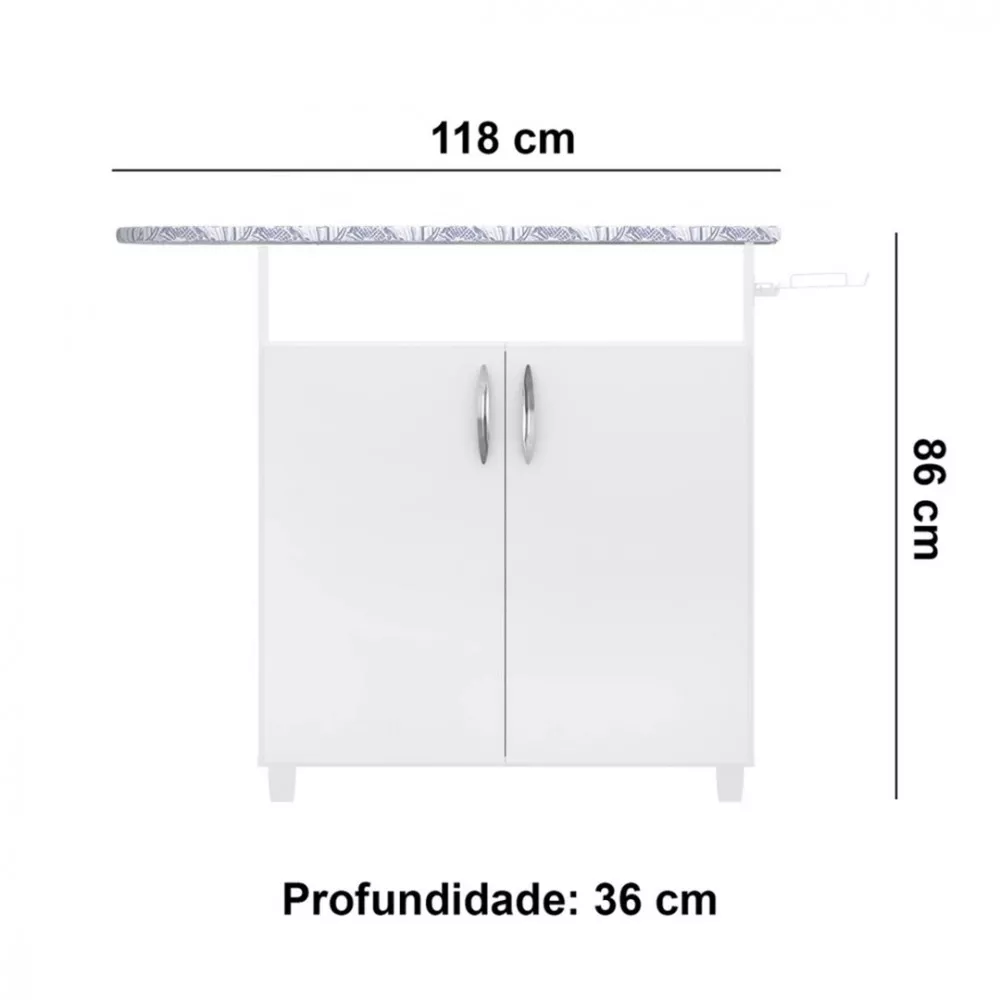 Tábua De Passar 2 Portas Notável Criativa