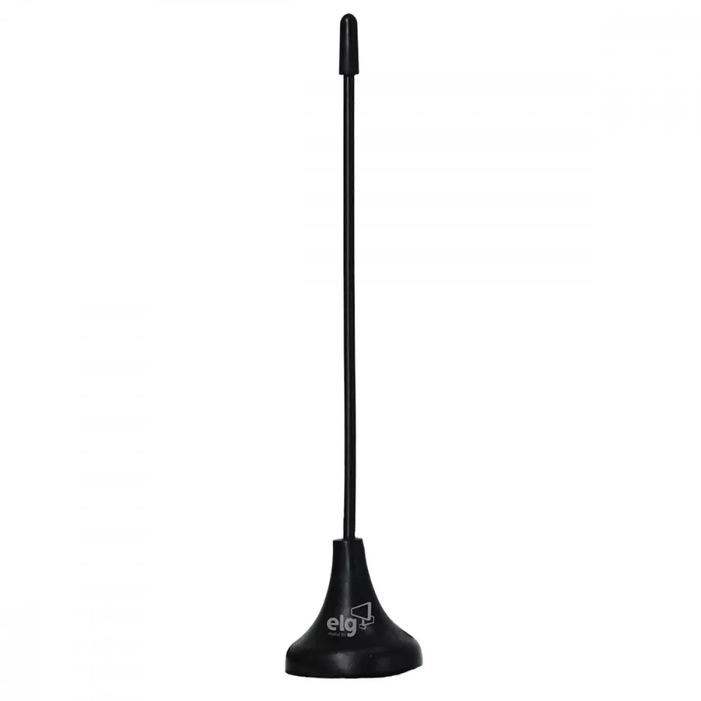 Antena Interna ELG Smart View 2,5 Metros Com Sinal Digital 4K HDR HDTV UHF VHF