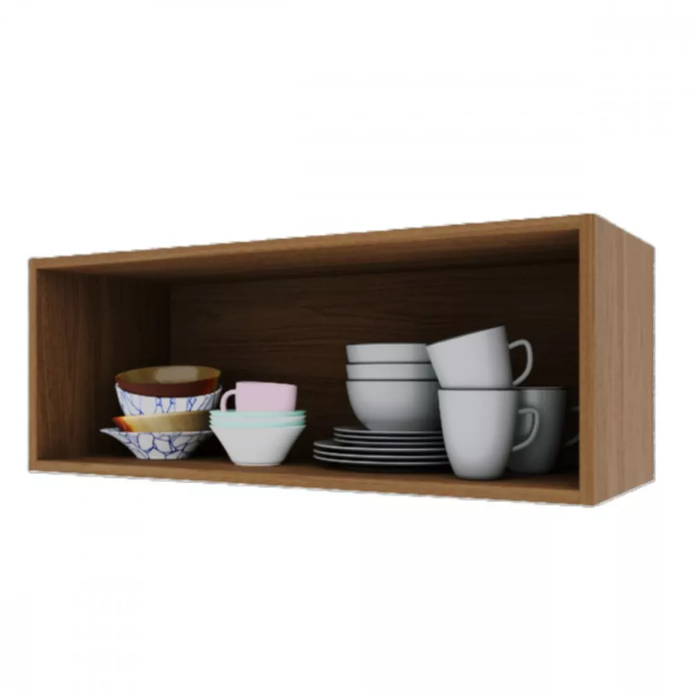 Armário Cozinha Paris 1 Porta Basculante Indekes