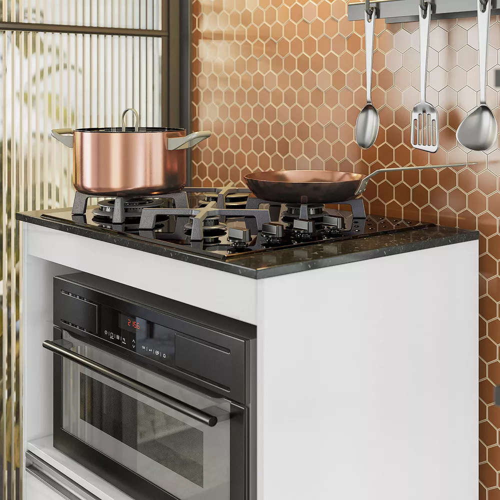 Balcão para Cooktop 4 Bocas Notável 3110