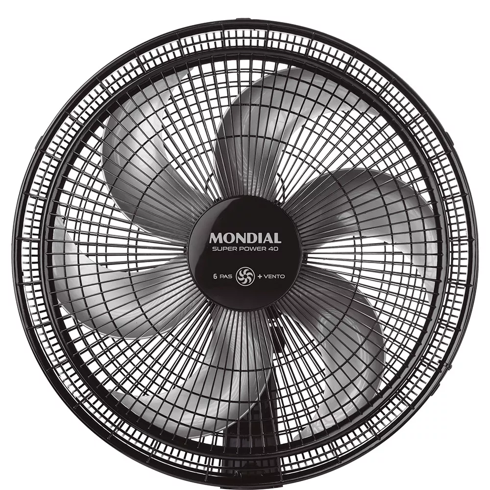Ventilador Mondial Coluna Vsp-40c-NB 6P 40 cm