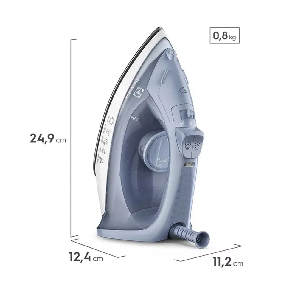 Image 4 of 5 of Ferro De Passar Electrolux Efficient A Vapor ESI10