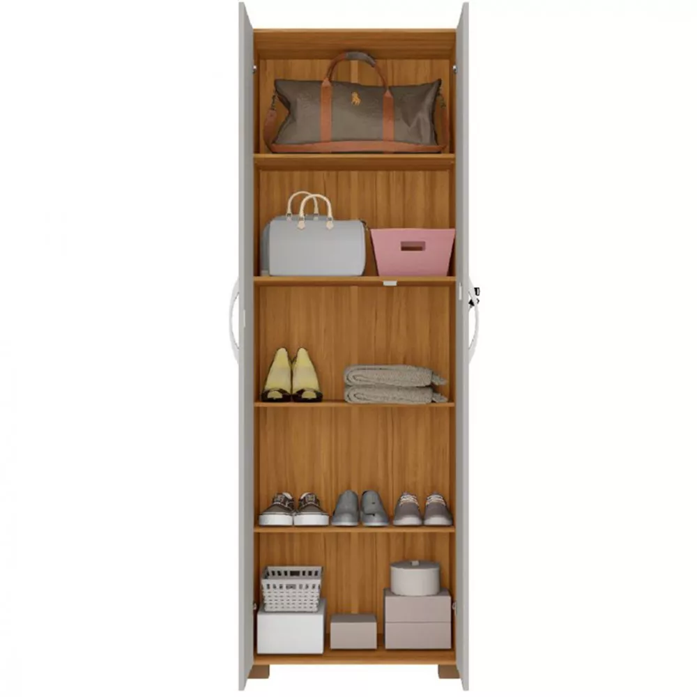 Armario Notável Multiuso 2 Portas Com Chave