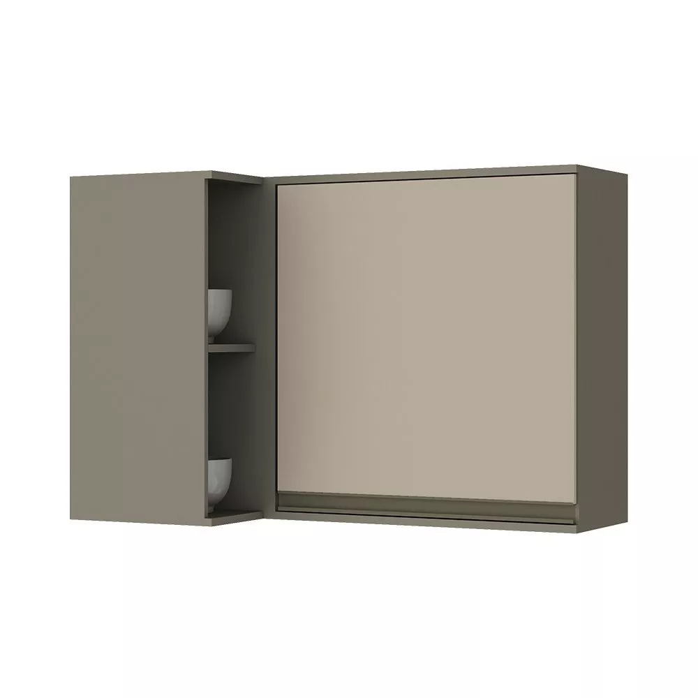 Armário de Canto Henn 1 Porta Connect C58