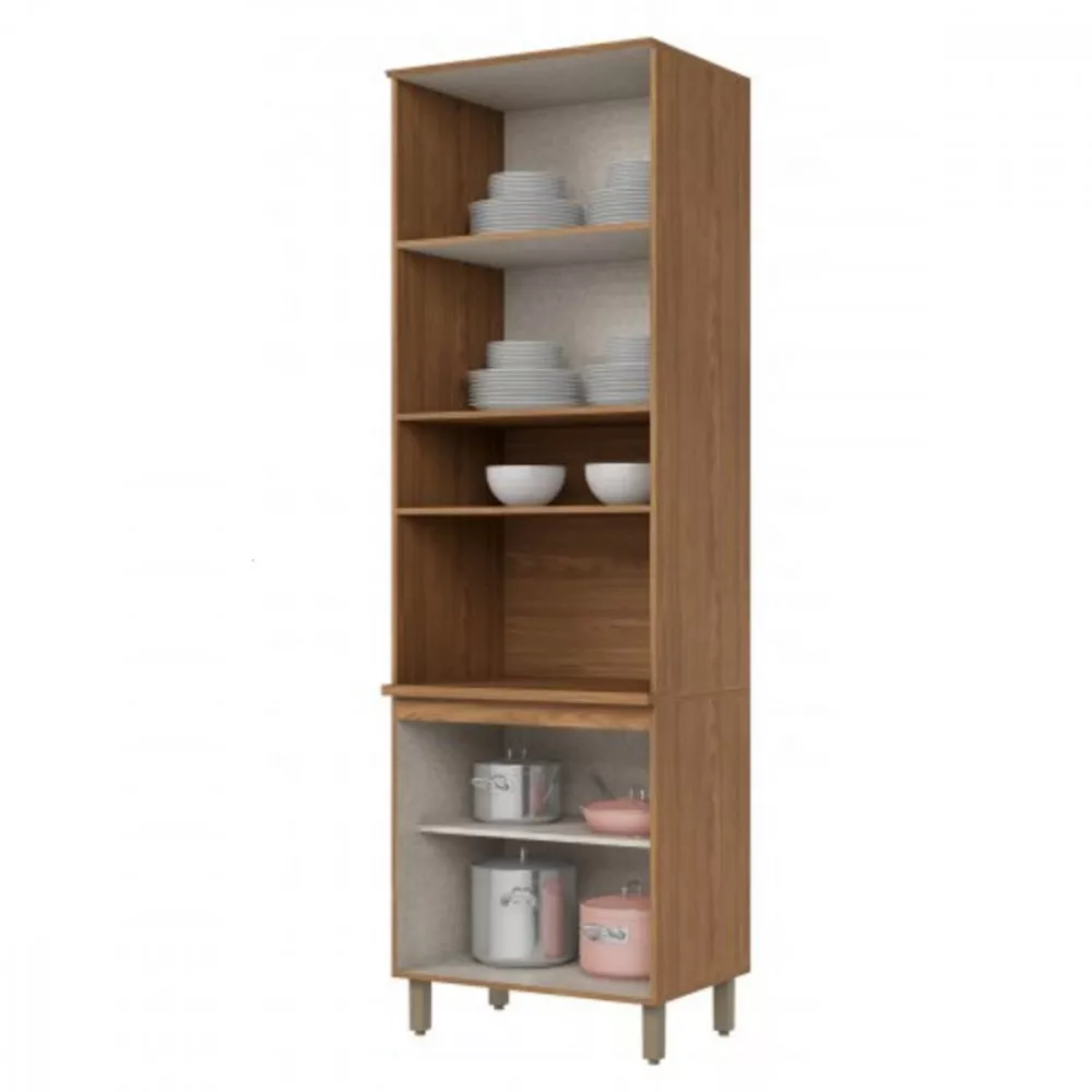 Paneleiro Torre Quente 1 Forno 4 portas Requinte Henn 71,5