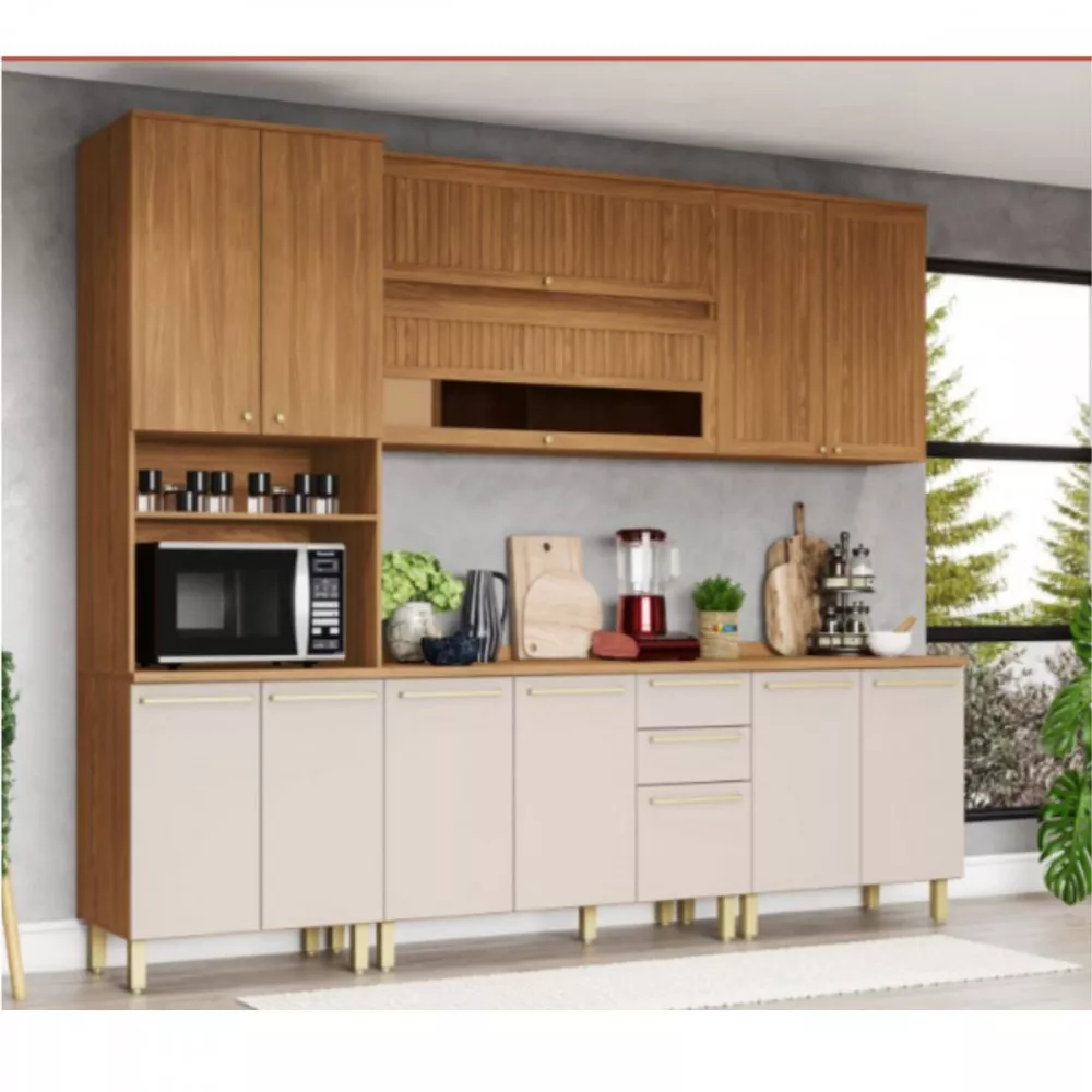 Paneleiro Torre Quente 1 Forno 4 portas Requinte Henn 71,5