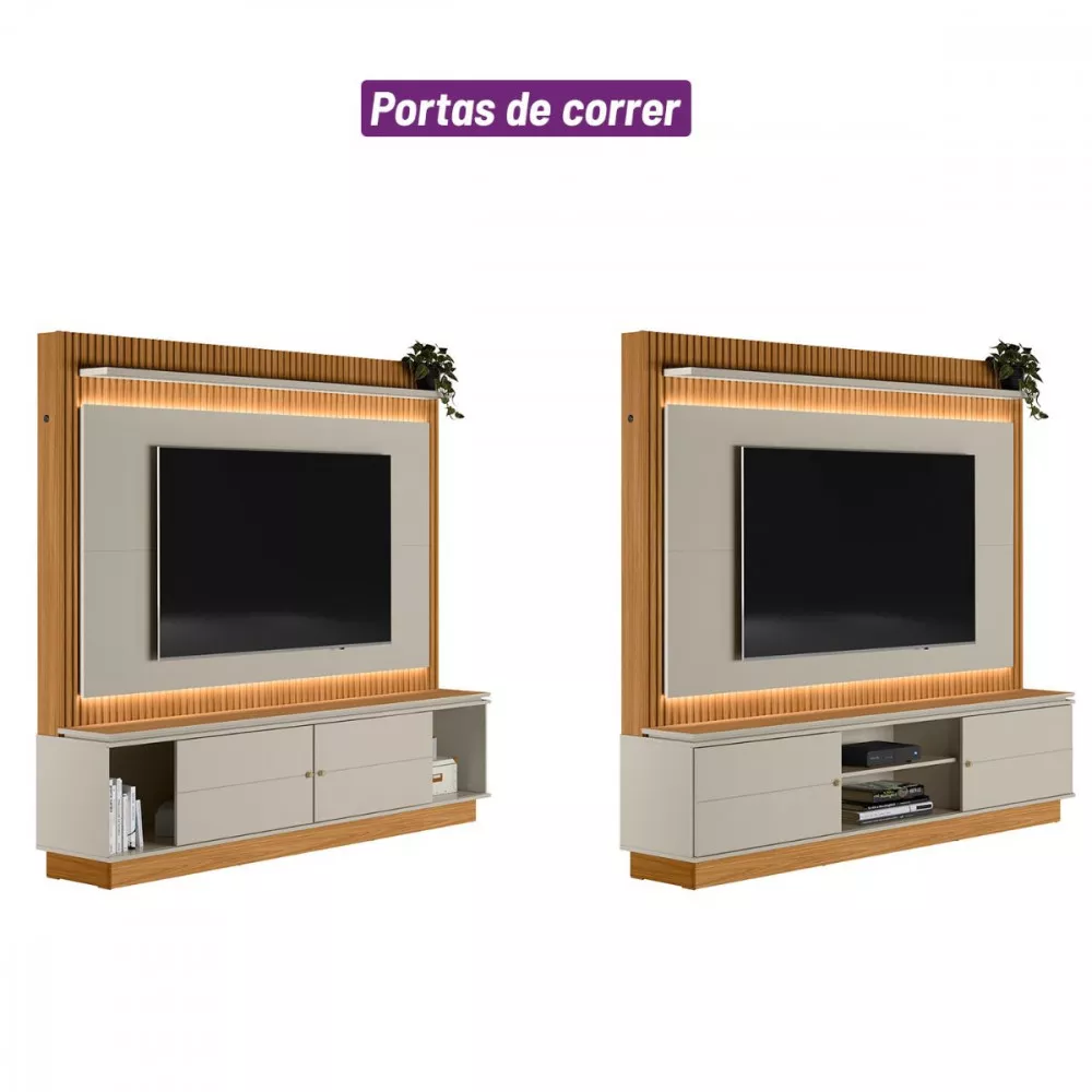 Imagem 8 de 10 de Home Guararapes Linea Brasil Com Painel Flex