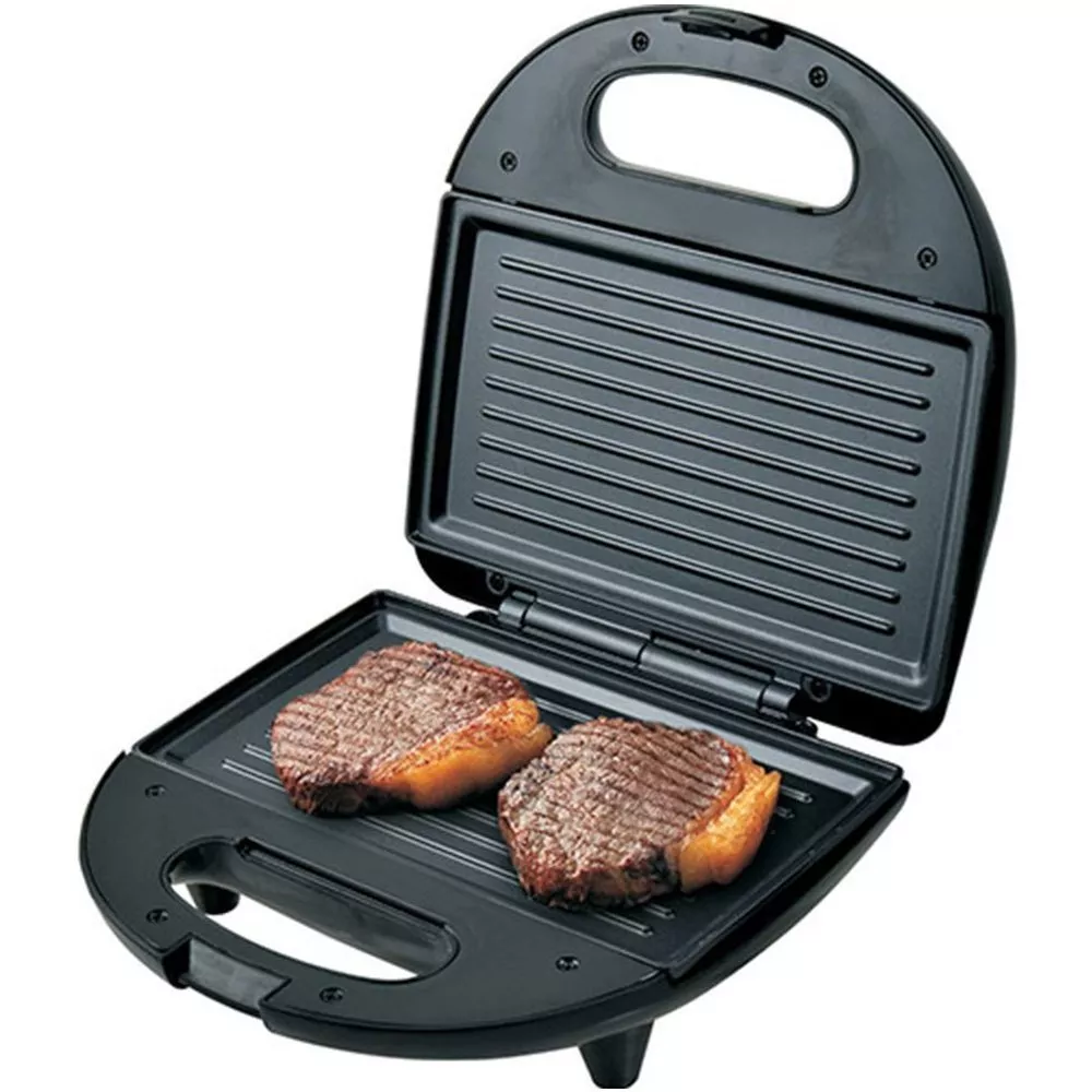 Image 1 of 2 of Sanduicheira e Grill Crome Inox Britânia