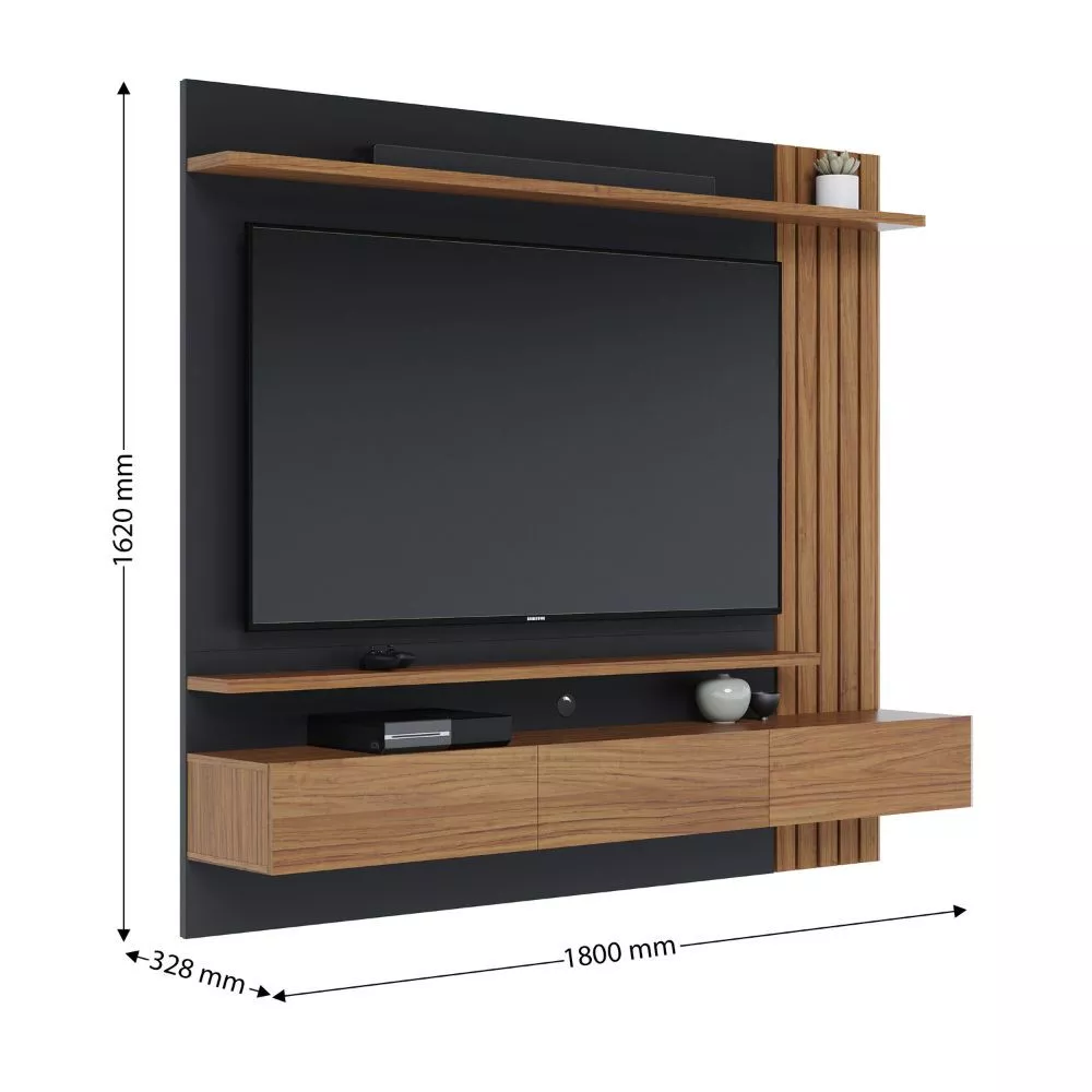 Image 2 of 8 of Home Para Tv Colibri Juriti Suspenso 3 Portas 1.8