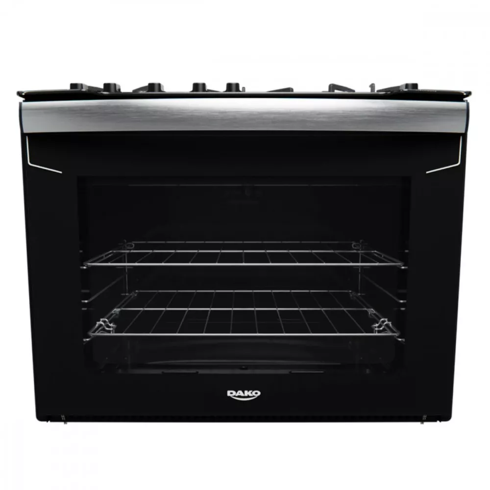 Fogão de Embutir 5 Bocas Dako com Mesa de Vidro Diplomata