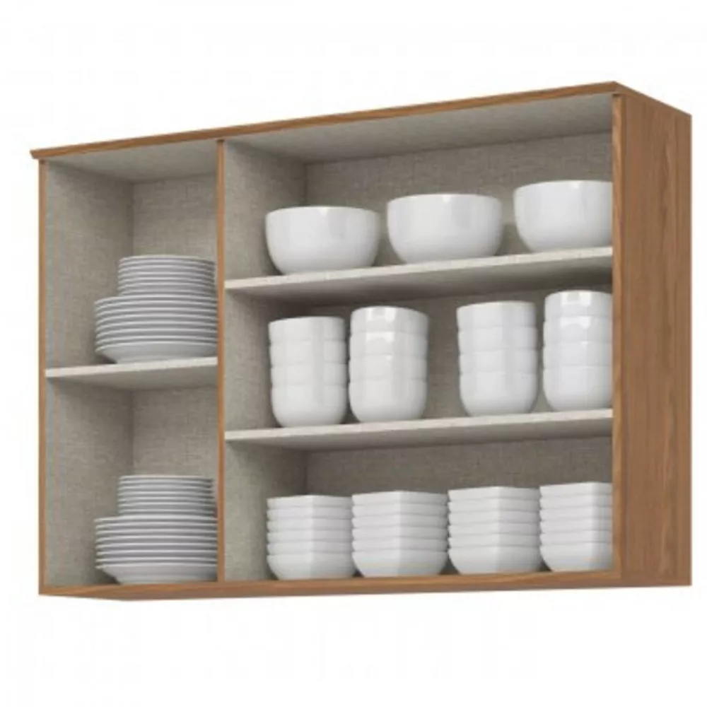 Armário Aéreo 3 Portas 1.20cm Requinte Henn