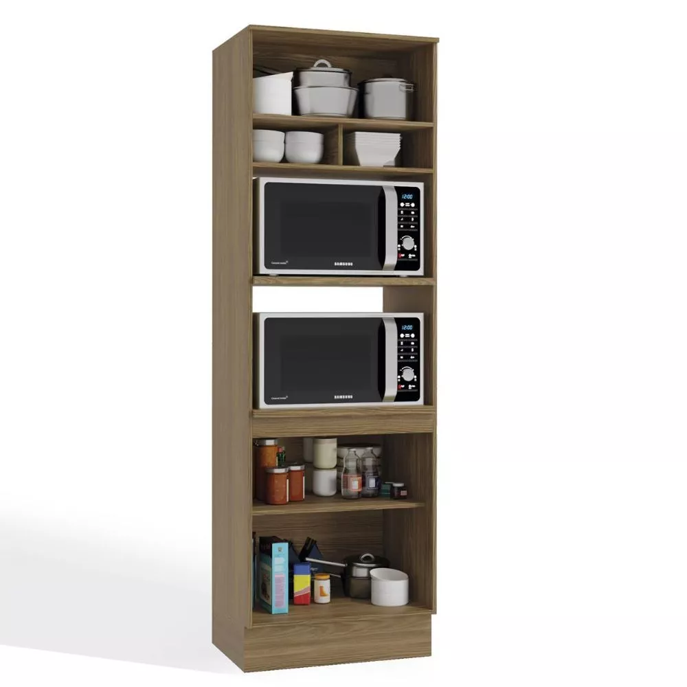 Paneleiro Duplo 70cm 2 Fornos 3 portas Botanic Kappesberg