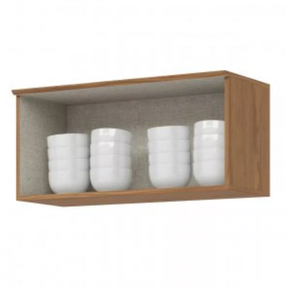 Armario Aéreo 1 Porta Basculante 80cm Requinte Henn