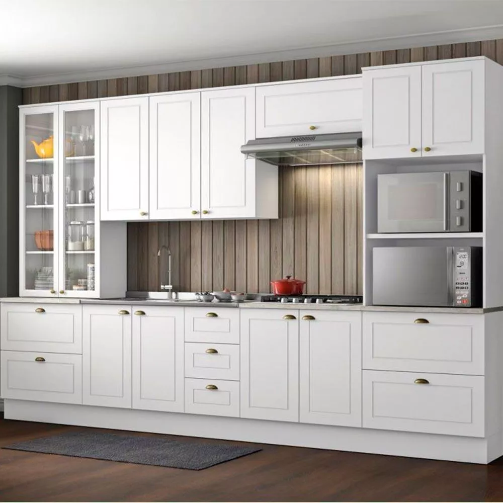 Balcão de Cozinha Henn Americana 80 cm sem Tampo 2 Portas - C355-05