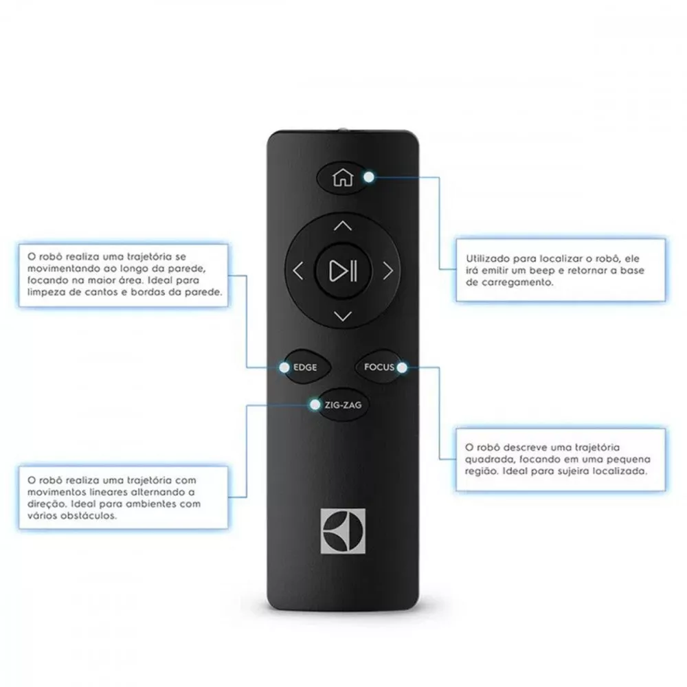 Aspirador Robô Electrolux Home-E Power Experience com Autonomous Technology ERB30