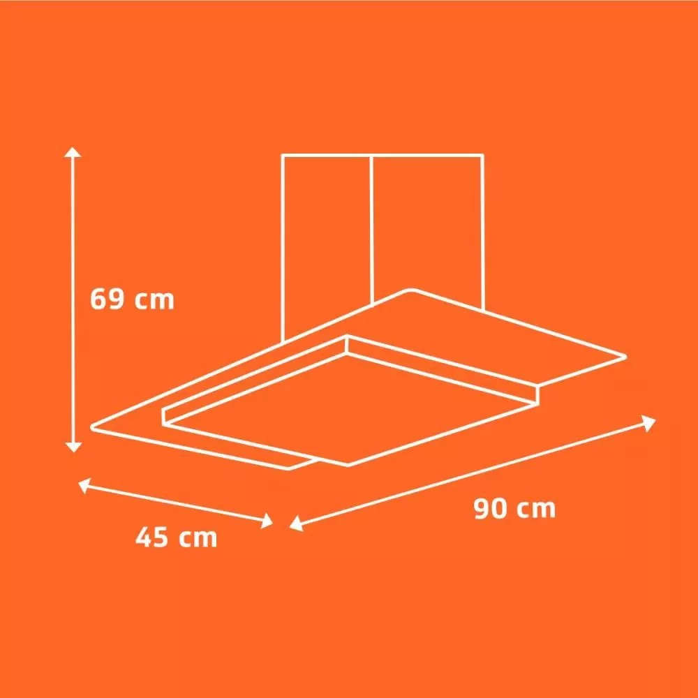Coifa Brastemp Timer 90 cm BAP90AR