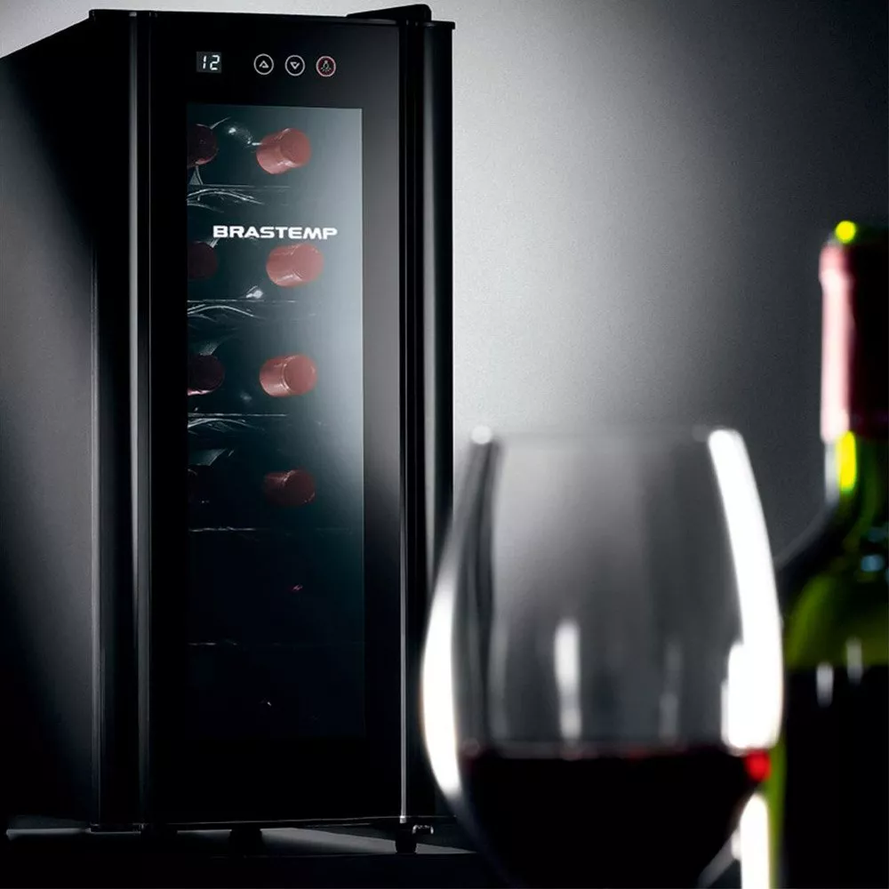 Adega Climatizada Brastemp Display Touch 12 Garrafas BZC12