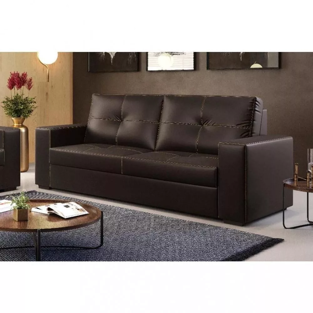 Estofado La Paz 3 Lugares Espuma D26 Simbal