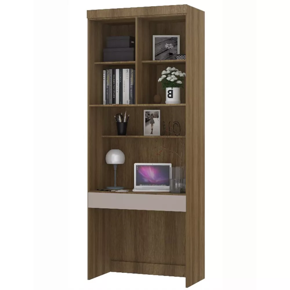 Bancada De Estudo Eucamoveis Paris 1 Porta 1 Gaveta