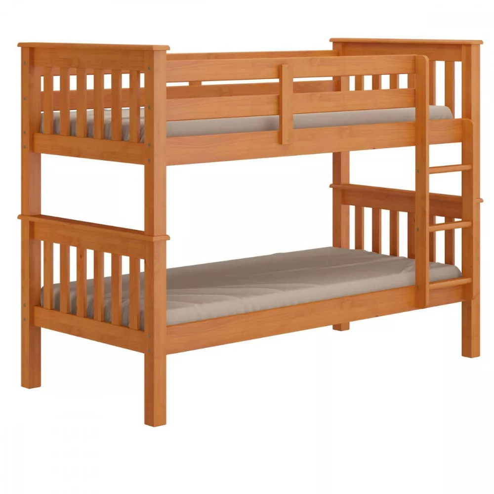 Beliche Madeira Maciça Com Escada Fixa