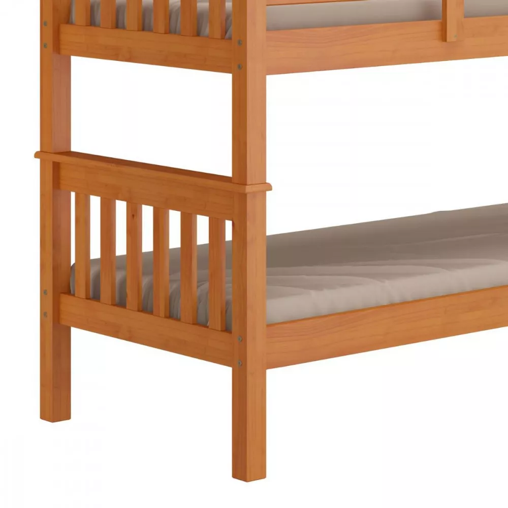 Beliche Madeira Maciça Com Escada Fixa