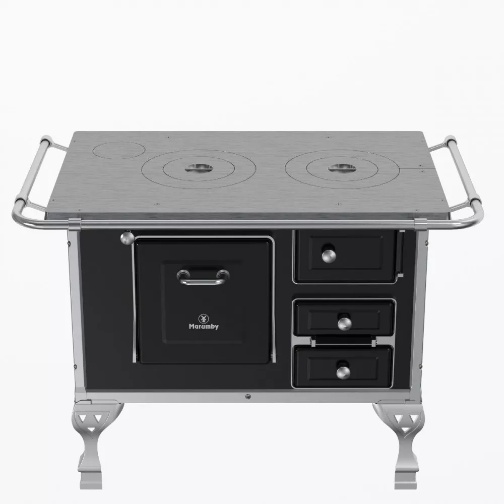 Fogão a lenha 2 Bocas Marumby NR 1 Saída Chaminé Esquerda