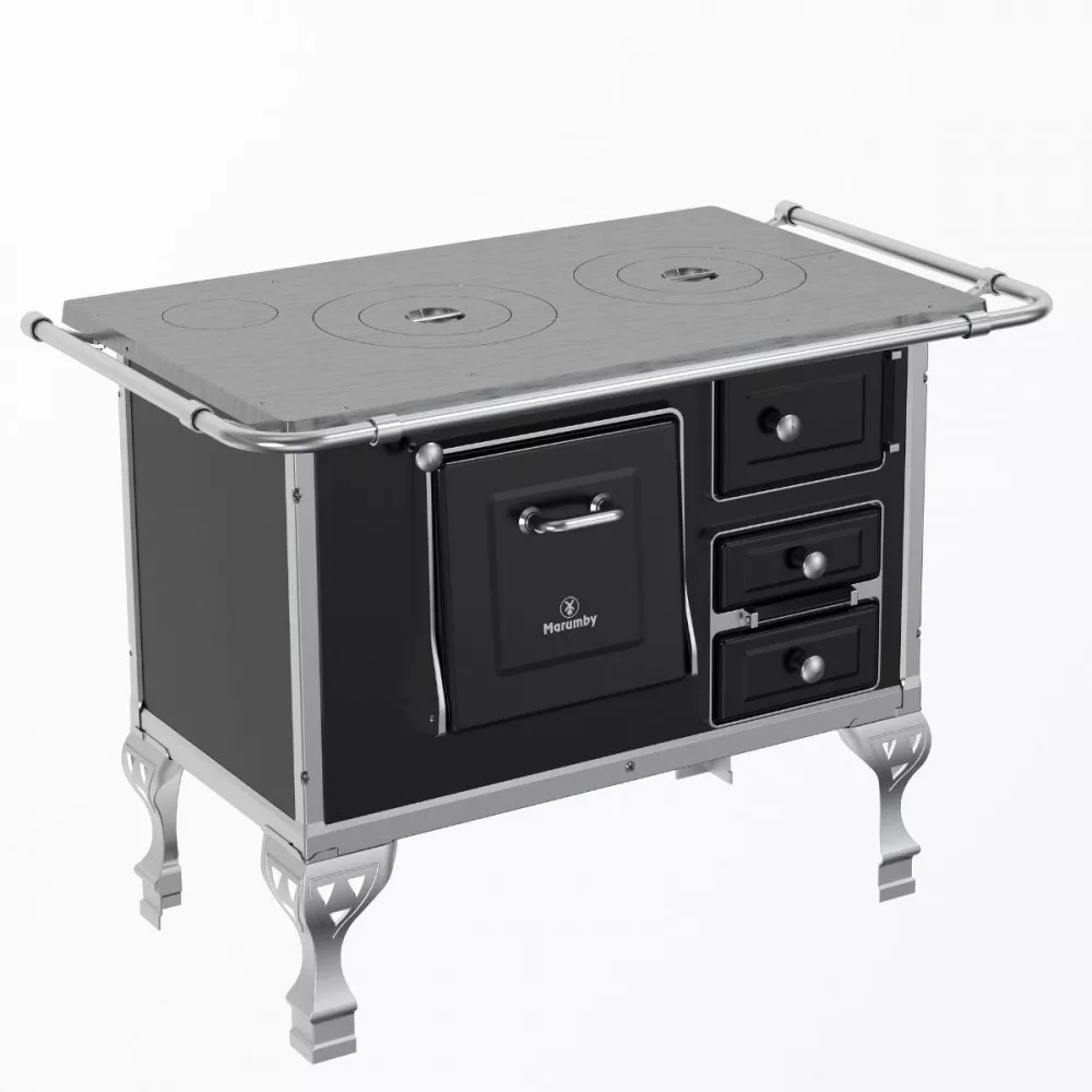 Fogão a lenha 2 Bocas Marumby NR 1 Saída Chaminé Esquerda