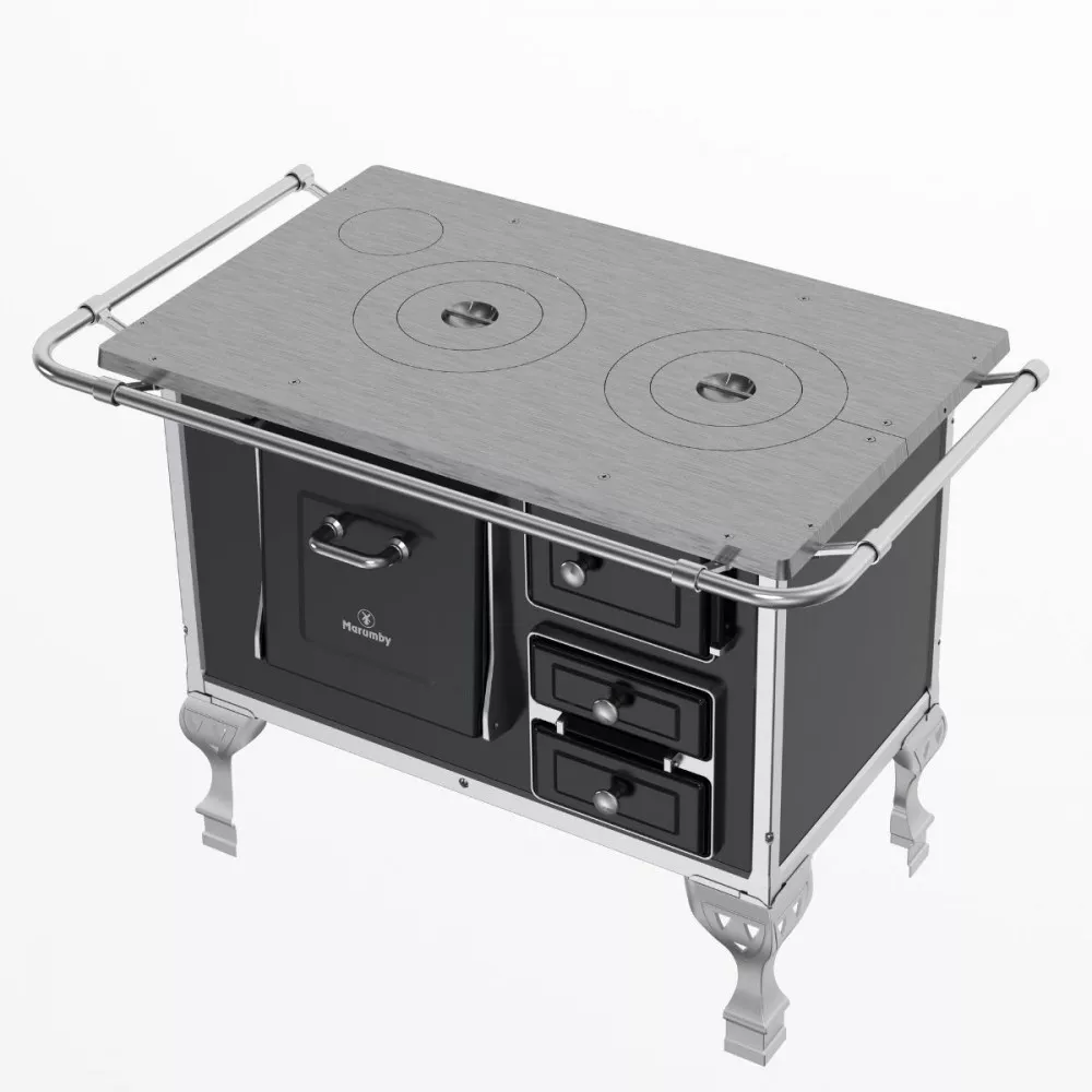 Fogão a lenha 2 Bocas Marumby NR 1 Saída Chaminé Esquerda