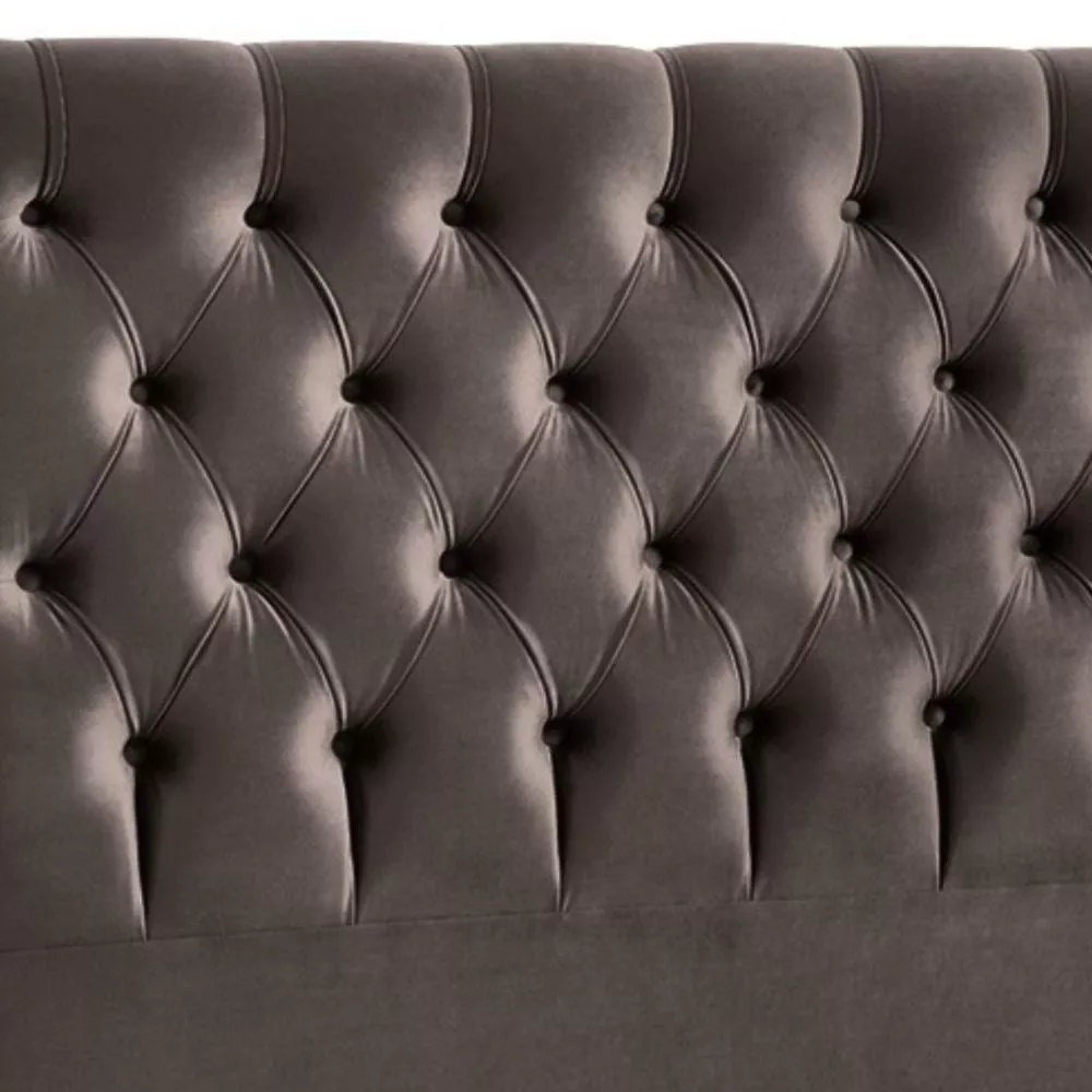 Cabeceira Casal Cristal Estrutura em Madeira MDF - JS Móveis