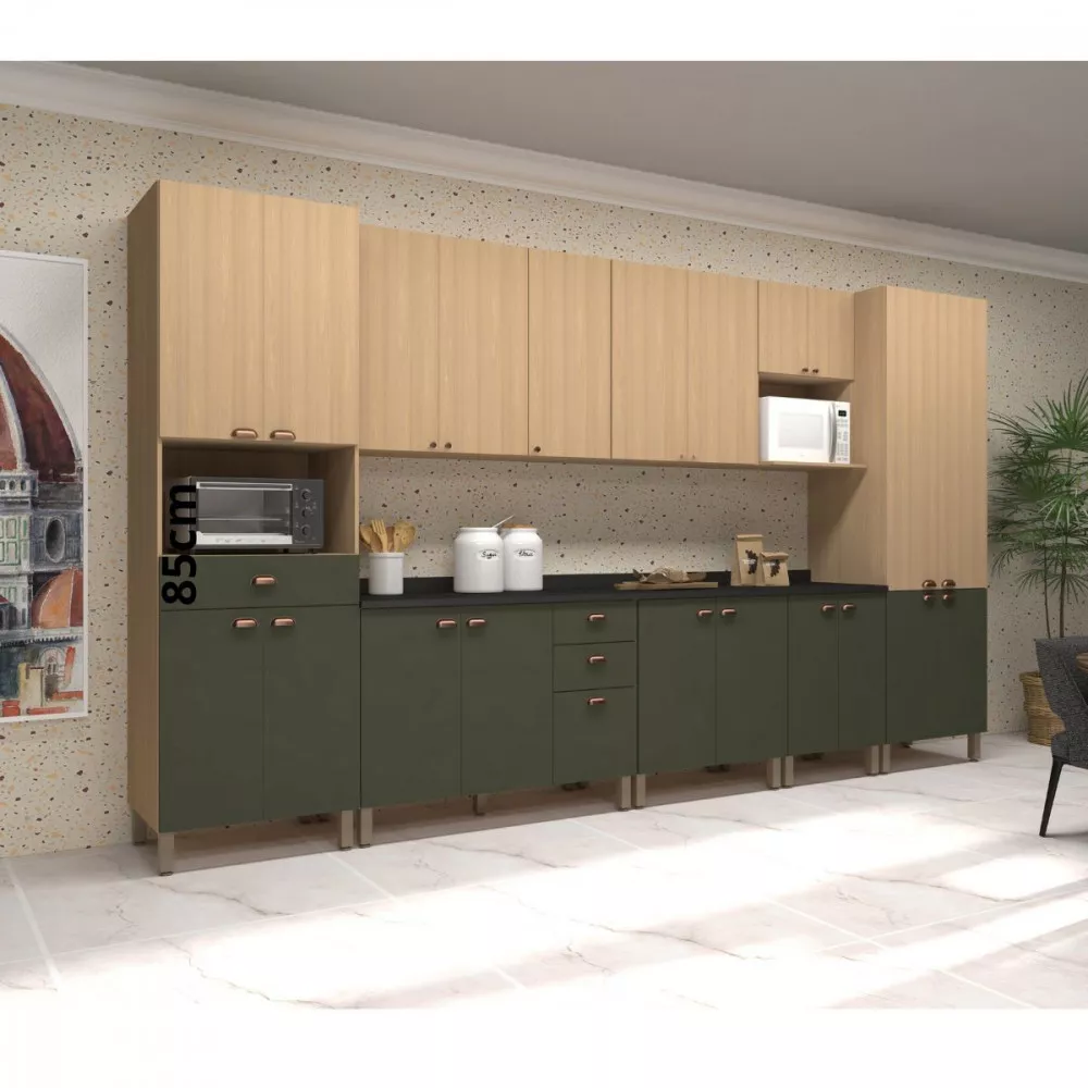 Armário Aéreo 2 Portas 80cm Classic Luciane