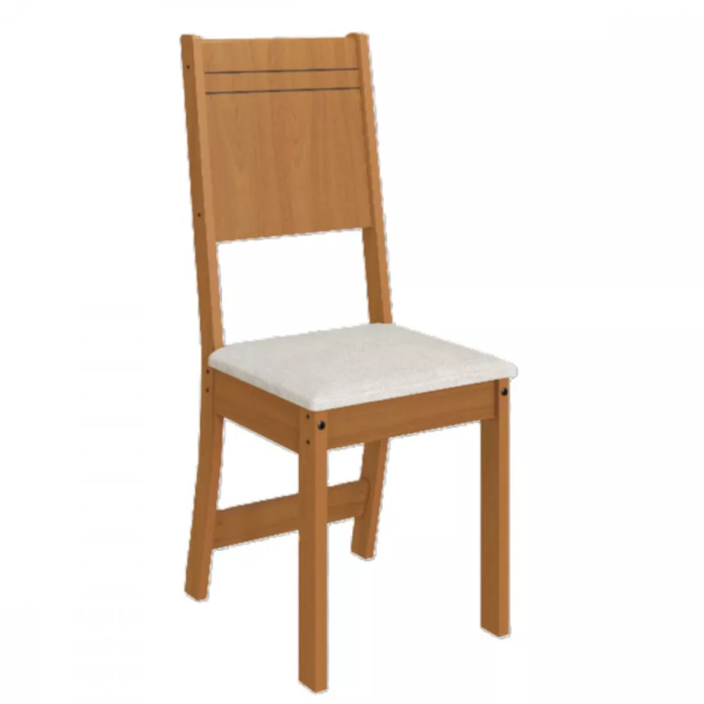 Image 1 of 6 of Conjunto De Mesa 1,50cm Com 6 Cadeiras Dublin Indekes