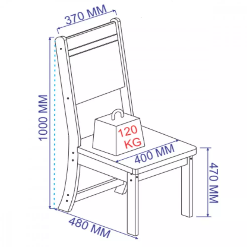 Image 4 of 6 of Conjunto De Mesa 1,50cm Com 6 Cadeiras Dublin Indekes