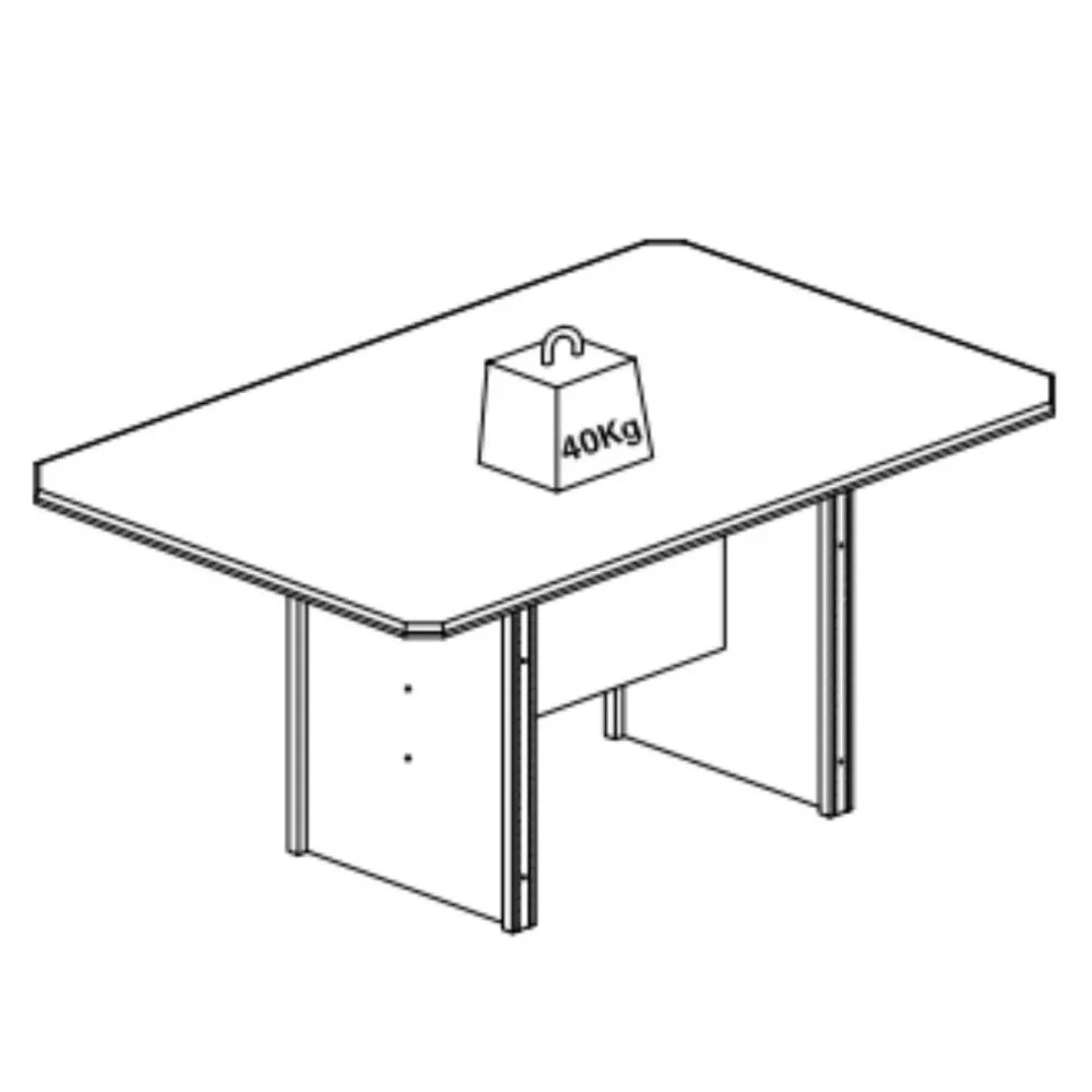 Image 5 of 6 of Conjunto De Mesa 1,50cm Com 6 Cadeiras Dublin Indekes