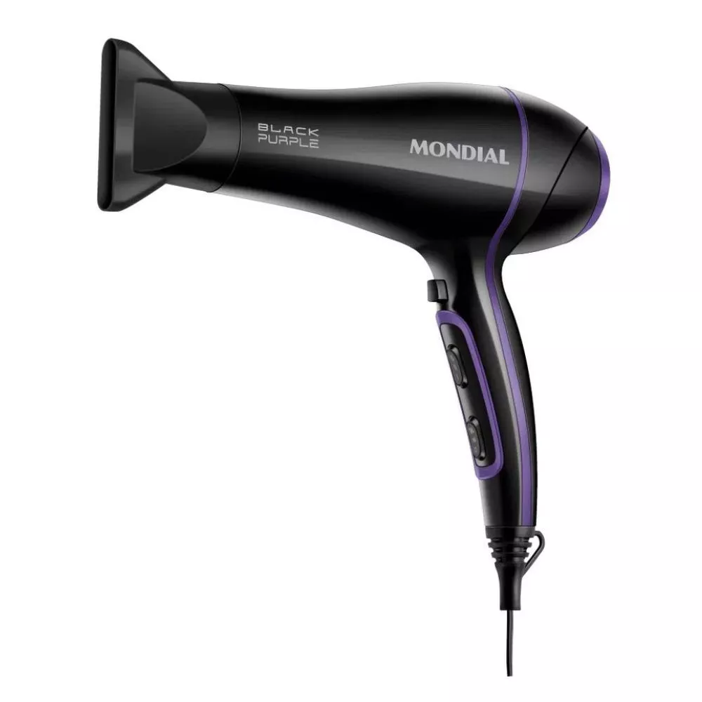 Secador De Cabelos Mondial  Black Purple SCN-01