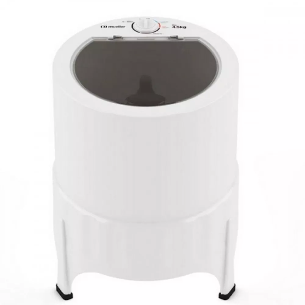 Lavadora Semiautomática Mueller Plus 4.5 KG Timer Superior 3 Programas Agitador Eficiente