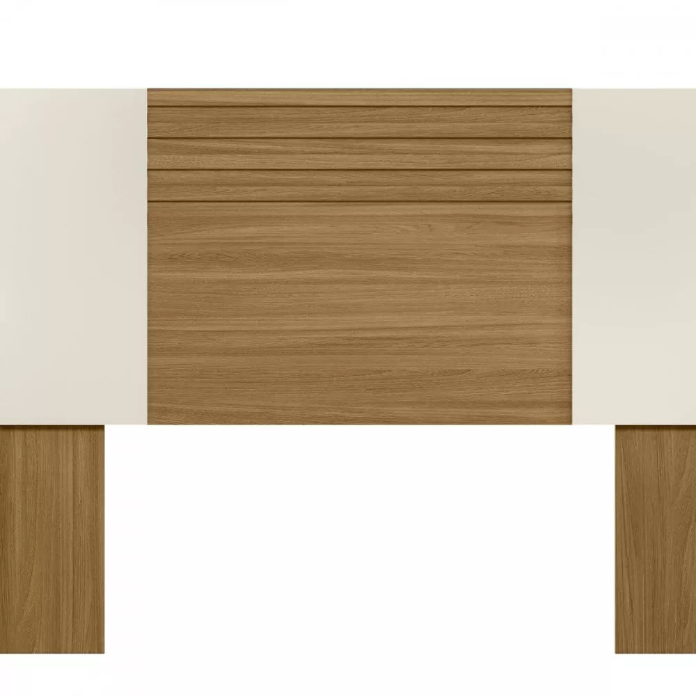 Image 3 of 9 of Cabeceira Araguaia Com Mesa de Cabeceira e 2 gavetas Flex Moval