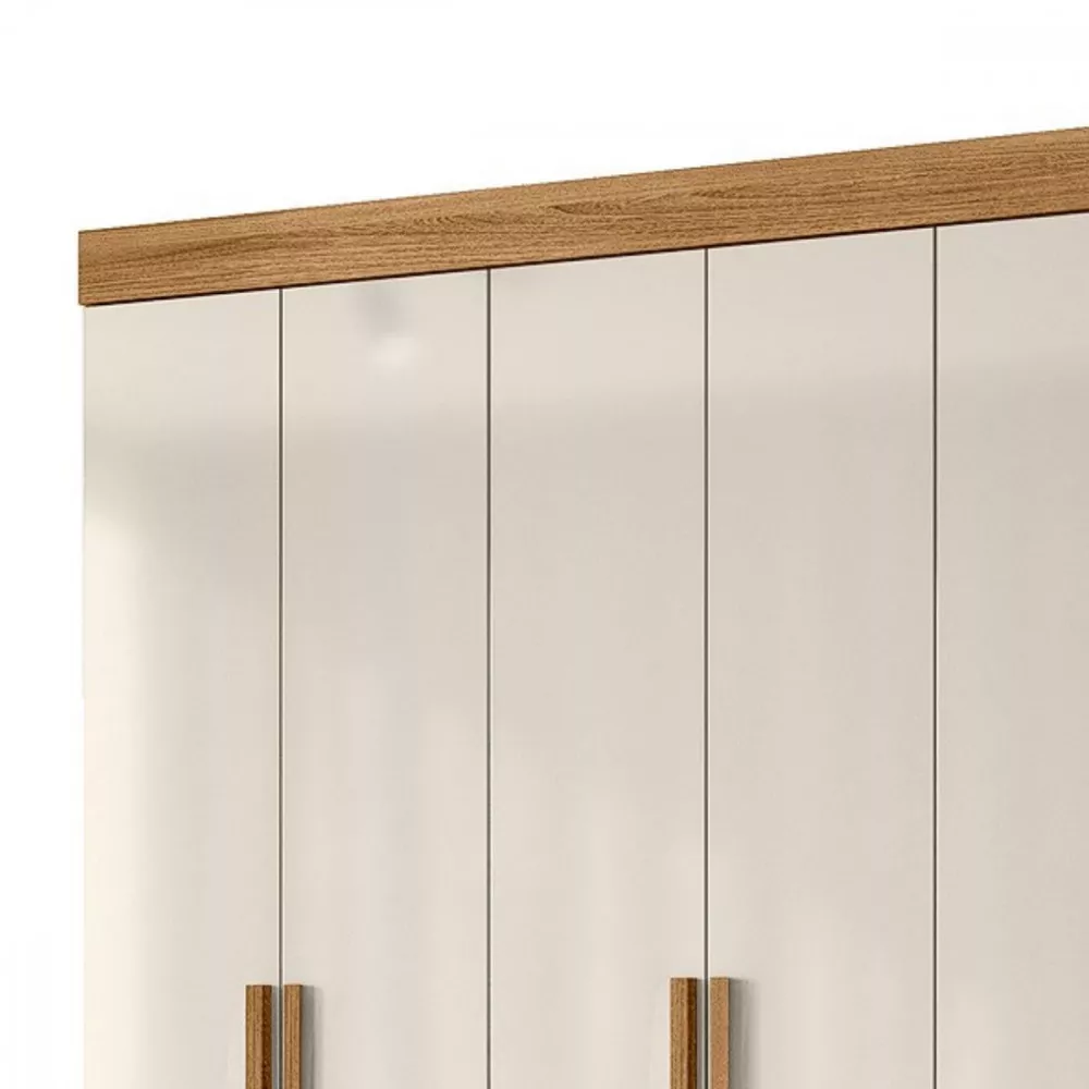 Image 5 of 7 of Guarda Roupa Casal 8 Portas 4 Gavetas Florida Moval Sem Espelho