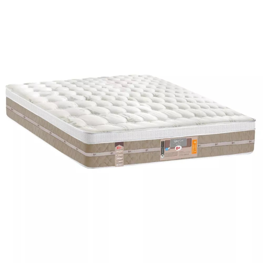 Colchão Castor Silver Star Air Pocket OF Casal 32x138x188